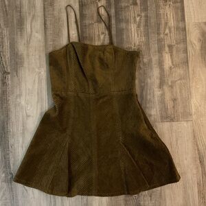 Urban Outfitters Nwt Corduroy  Dress Medium Fall Autumn